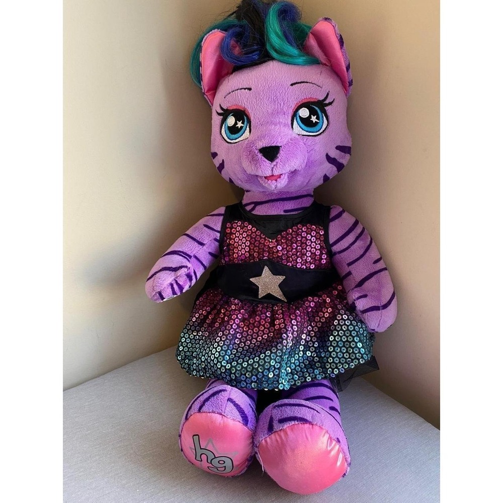 Build A Bear Music Band Kitty Cat Plush hg 2016 20" BAB s19